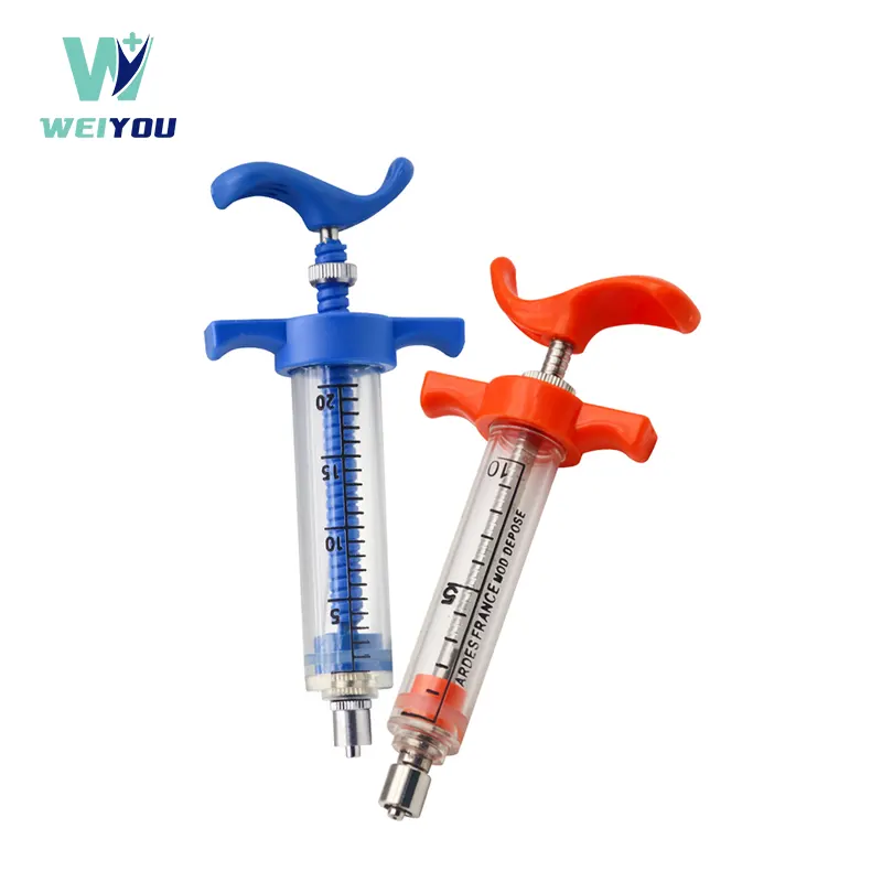 Plastic-Steel Syringes veterinarii